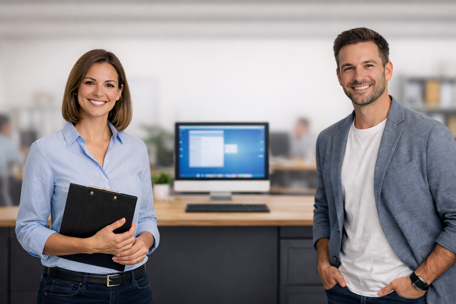 Einblick in die Startseite von OnPoint Solutions e.U.